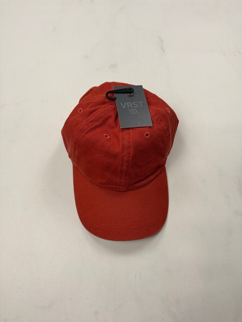 VRST Washed Casual Cap Hat Rust Modern Streetwear - Mens OSFA